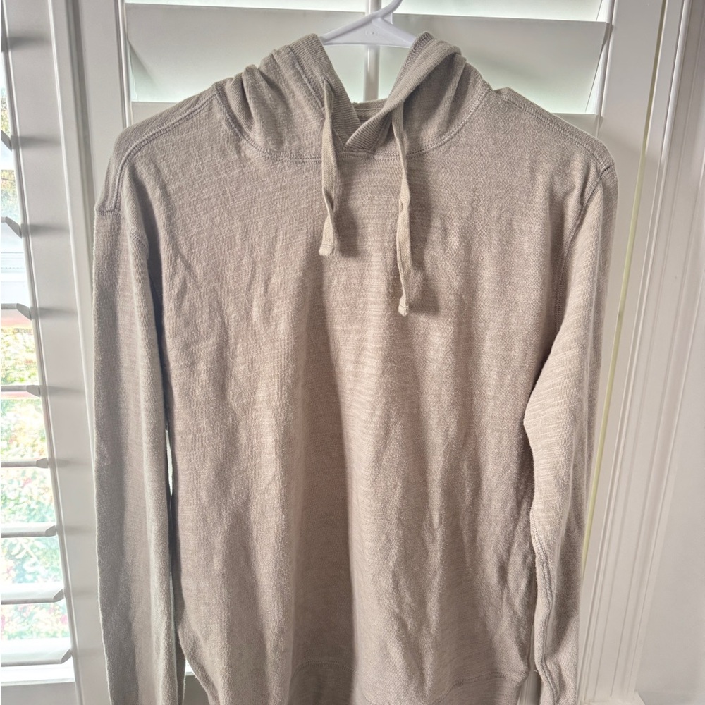 Faherty Beige Hoodie